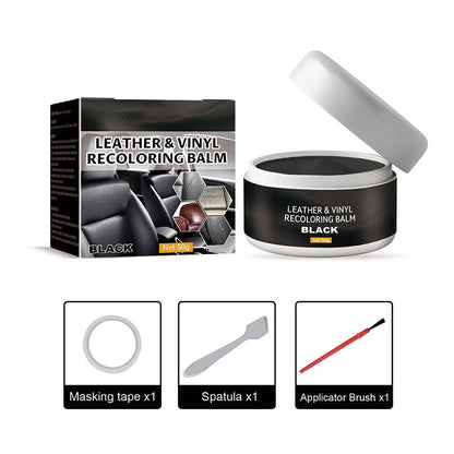 Contentgu®🔥Leather & Vinyl Recoloring Balm🛋️ Leather Repair Paste Fix Scuffs Restore Faded Leather