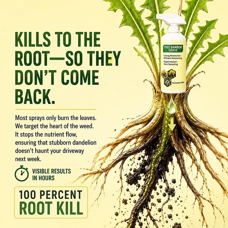 🔥 2026 Flash Sale! Fast-Acting Natural Weed Killer Spray – Buy 2 Get 1 Free