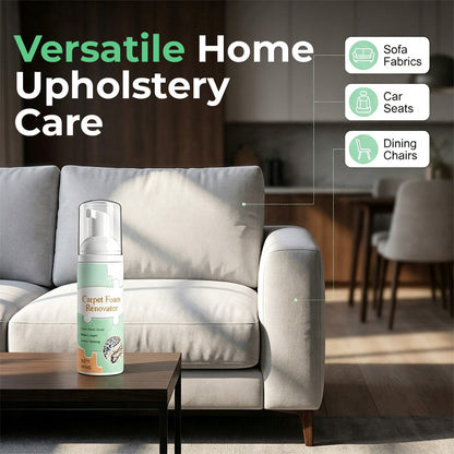 🧼 No‑Rinse Foam: Erase Carpet Stains Instantly ⚡